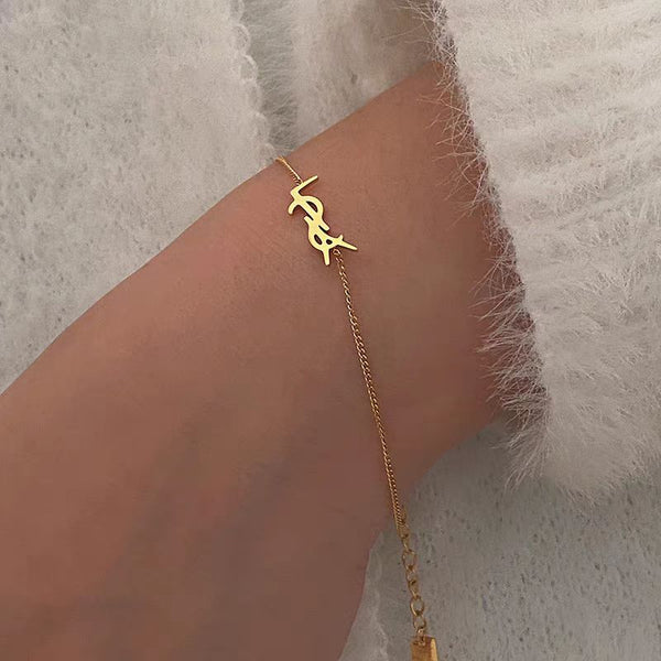 Letter Luxe Bracelet