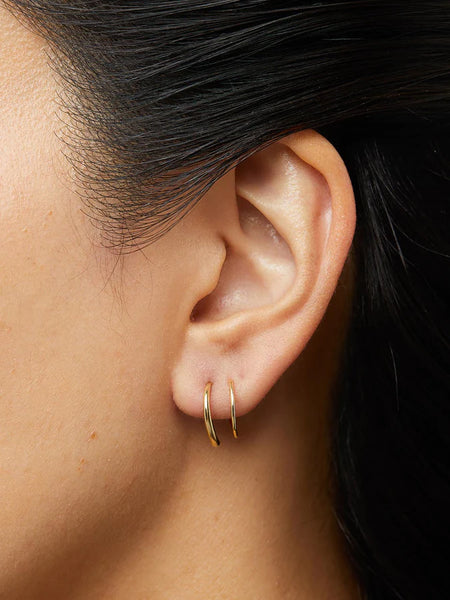 Orbit Earrings in 14kt Gold Over Sterling Silver