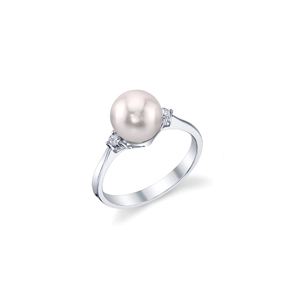 Resilience Pearl Ring in 14kt Gold Over Sterling Silver