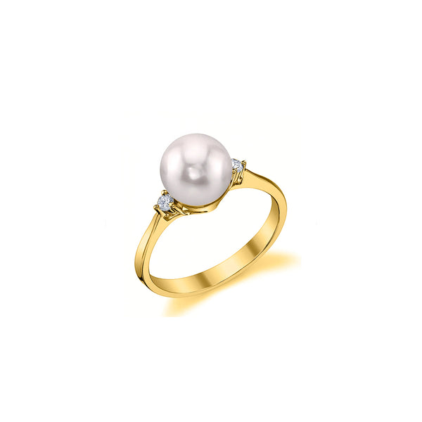 Resilience Pearl Ring in Sterling Silver