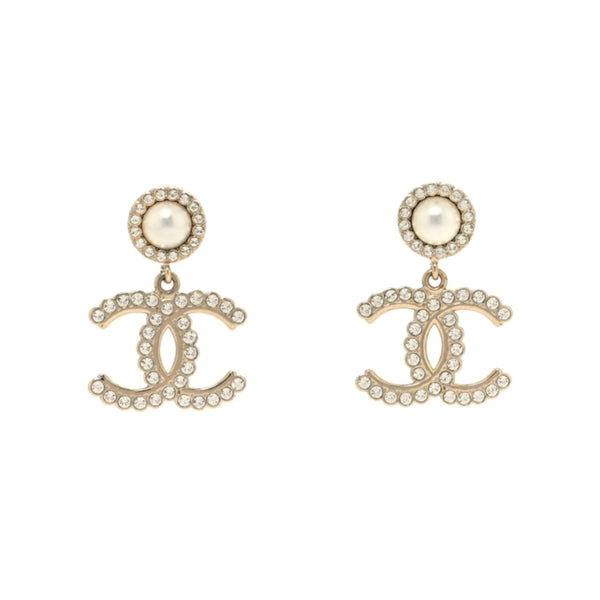 CC Luxe Earrings in 14k Gold Over Sterling Silver