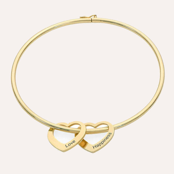 Hollow Heart Bracelet