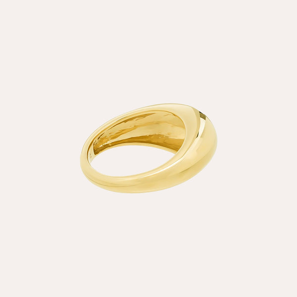 Beast II Ring in 14kt Gold Over Sterling Silver