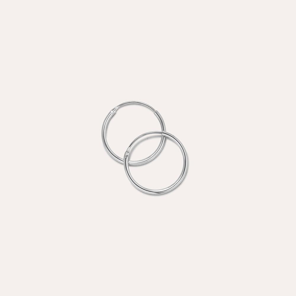 Joop Sterling Silver Small Hoops - JOOPITA