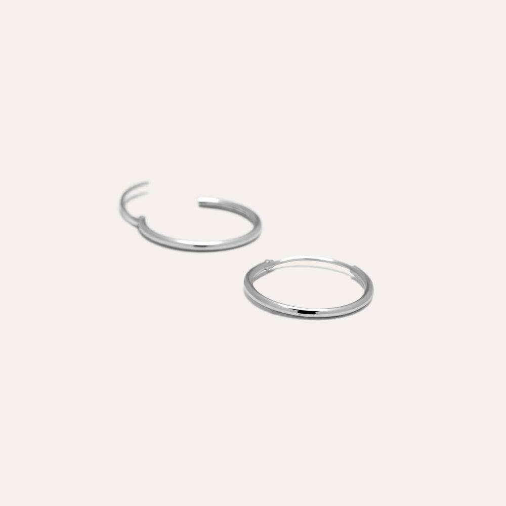 Joop Sterling Silver Small Hoops - JOOPITA