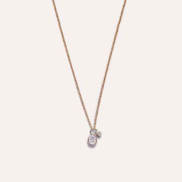 Belong Garnet Iolite Necklace in 14kt Gold Over Sterling Silver