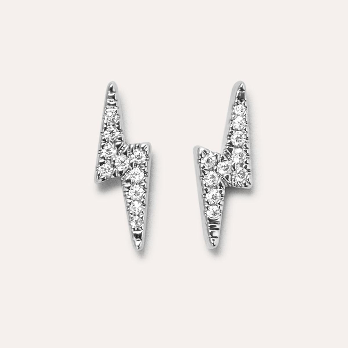 Lightning Moissanite Studs - JOOPITA