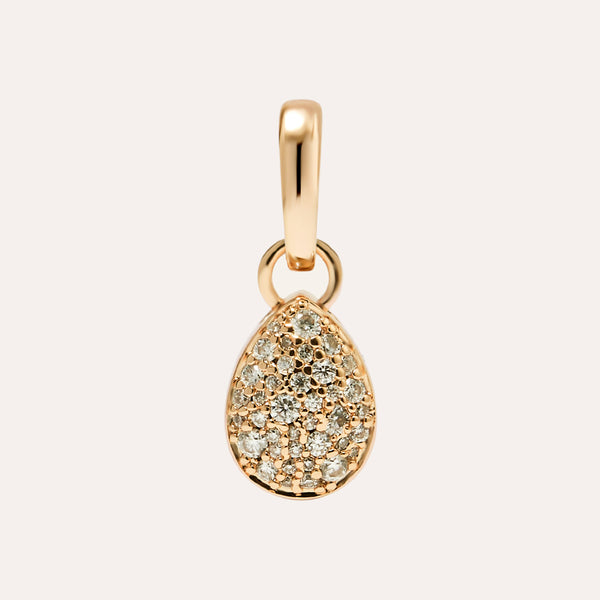 Strarry Night Pavé Pendant in 14kt Gold Over Sterling Silver