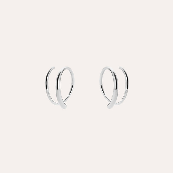 Orbit Earrings in Sterling Silver