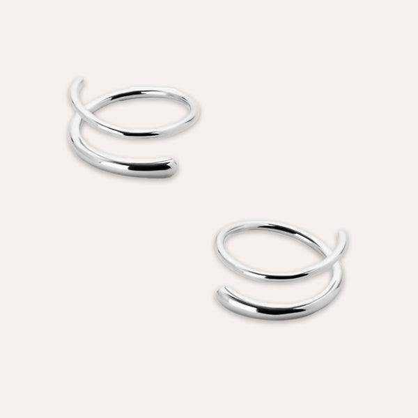 Orbit Earrings in Sterling Silver