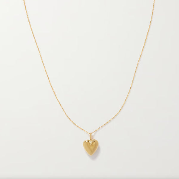 Sweet Heart Necklace in 14kt Gold Over Sterling Silver