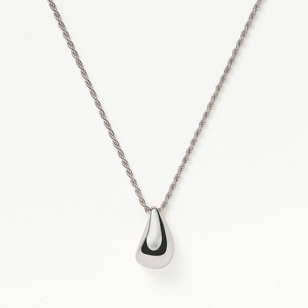 Bold Teardrop Necklace in 14kt Gold Over Sterling Silver