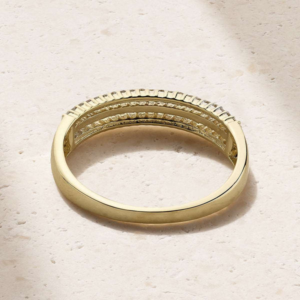 Ambition Royal Ring in 14kt Gold Over Sterling Silver