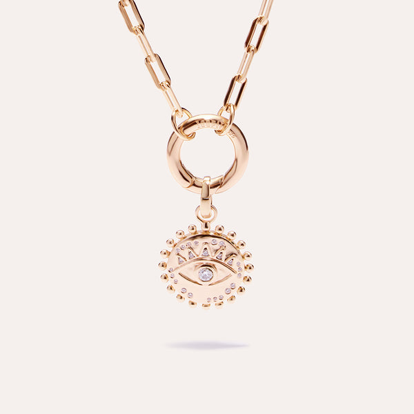 Visionnaire Pendant in 14kt Gold Over Sterling Silver