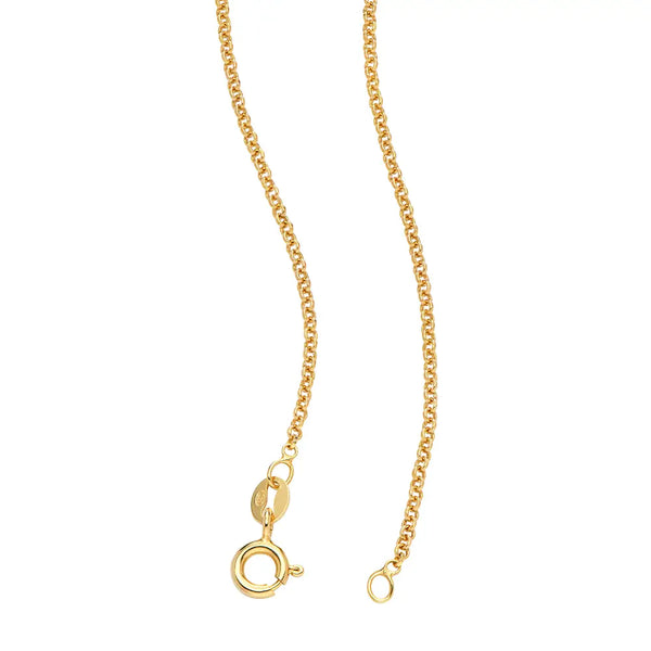 Bond Multi Name Necklace in 14kt Gold Over Sterling Silver