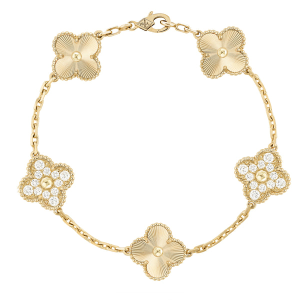 Dazzling Clover Bracelet