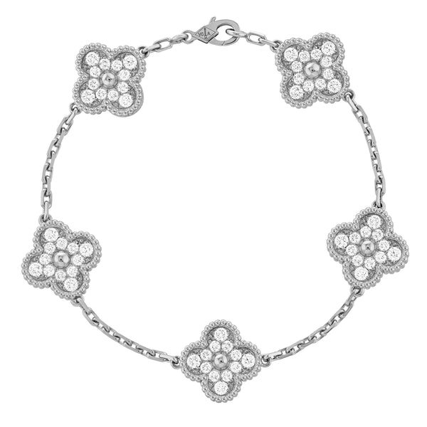 Starlit Clover Bracelet