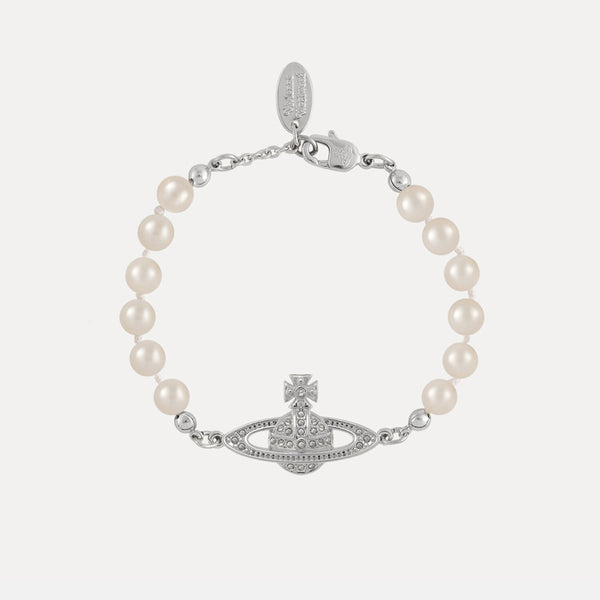 Saturn Pearl Bracelet in 925 Sterling Silver