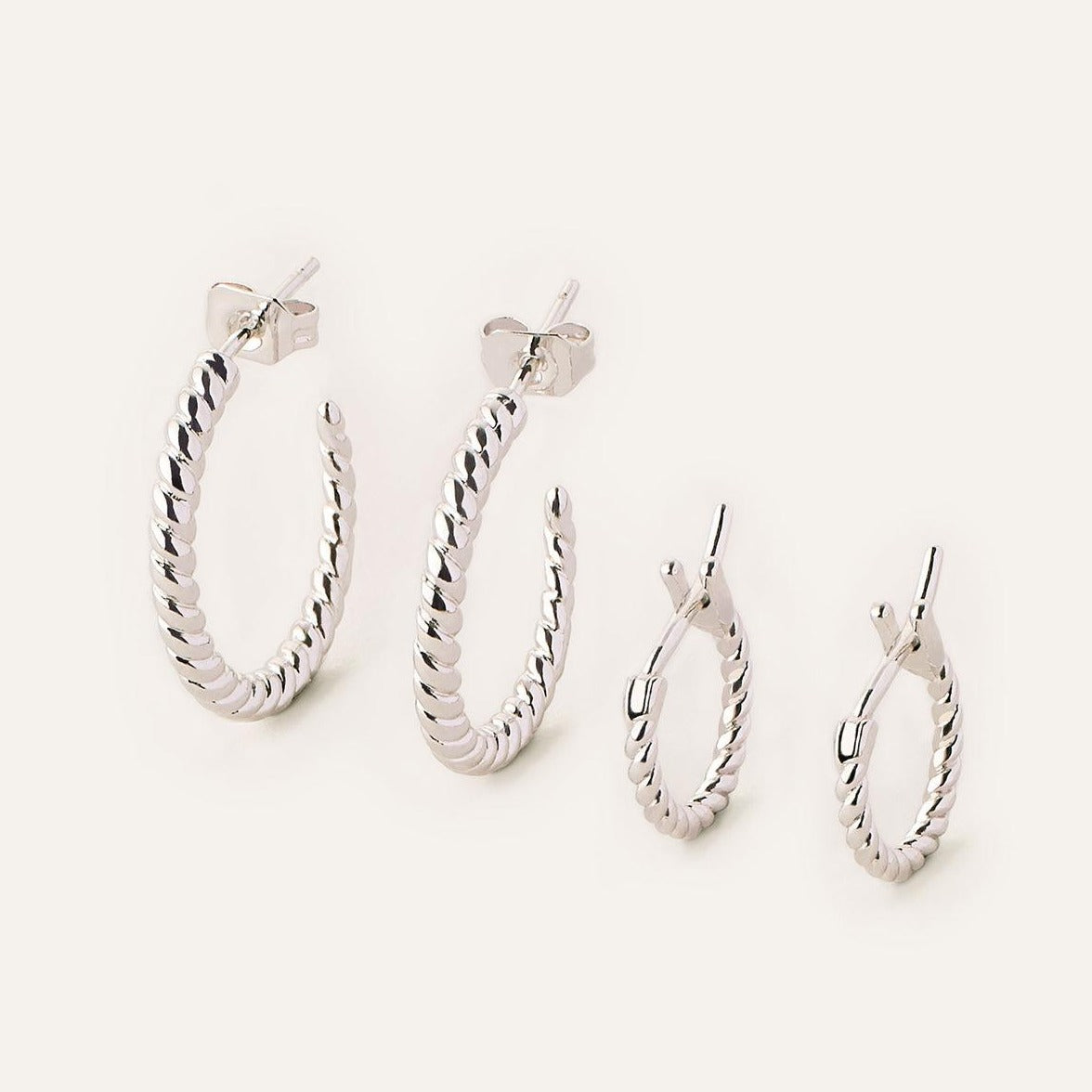 Ana Rope Hoop Earrings - JOOPITA