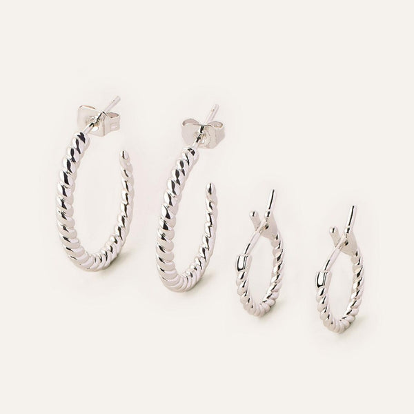 Ana Rope Hoop Earrings - JOOPITA