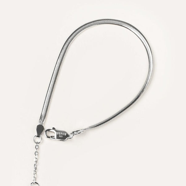 Cara Herringbone Chain Bracelet - JOOPITA